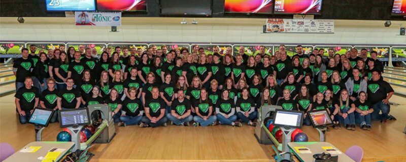 SECURA associates at bowl for a kids sake event