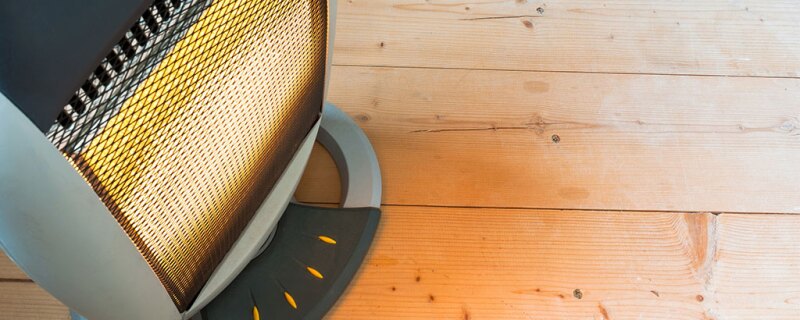 Photo of a space heater. 