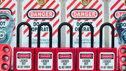photo of lock outs