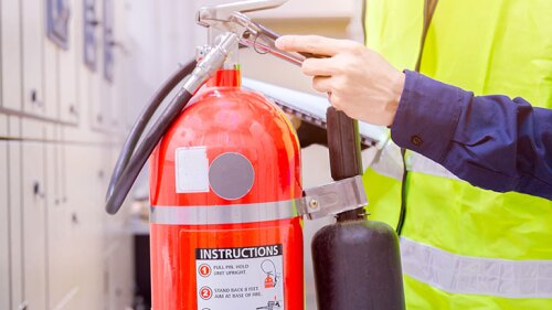 fire extinguishers